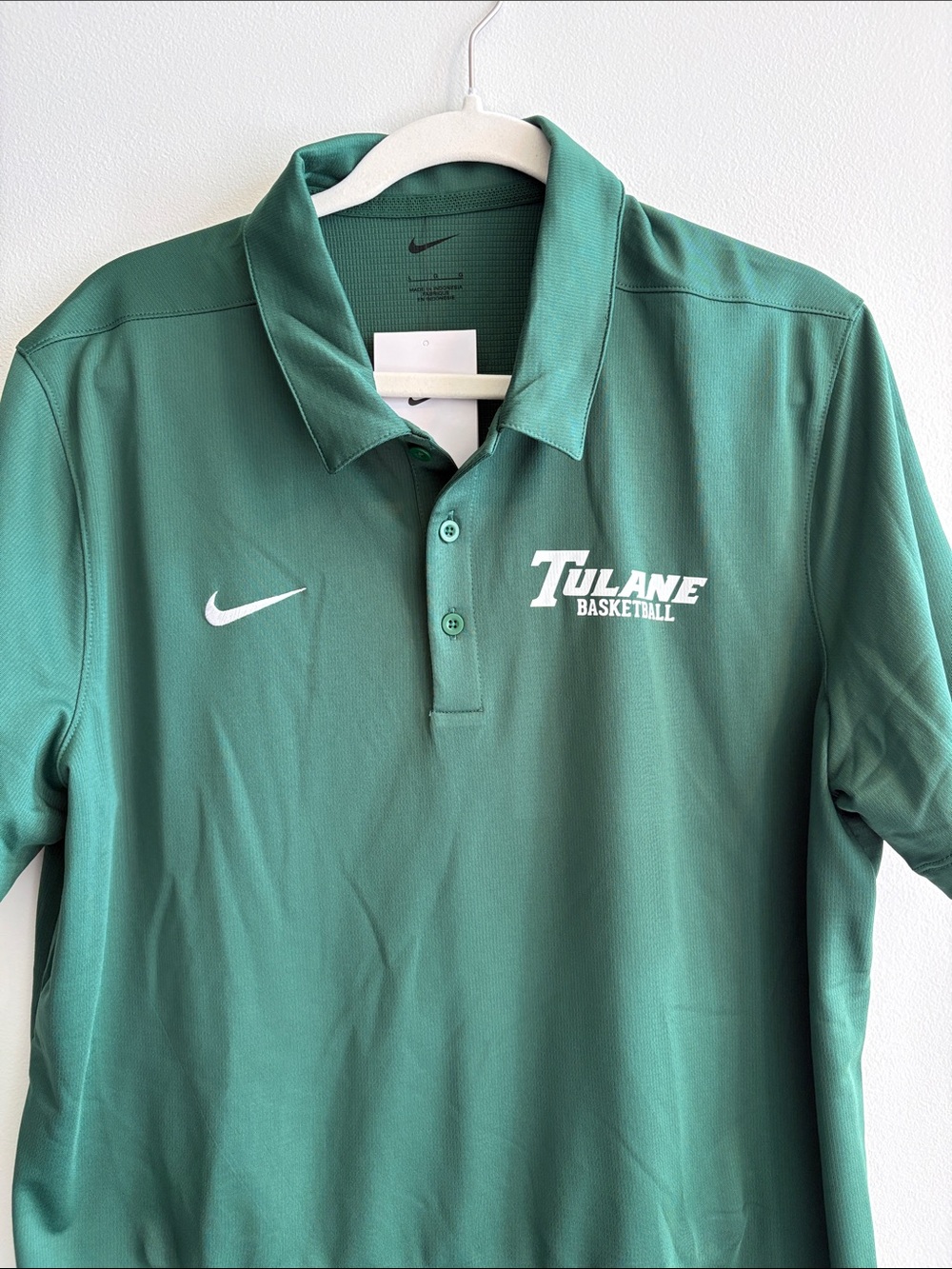 Tulane basketball men’s golf shirt